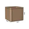 Caja de Flores con Acabado de Acero Inoxidable para Exteriores Canaleta de Flores Móvil Caja Maceta Oficina de Ventas Exhibición Exterior Maceta Cuadrada Maceta de Flores Maceta de Flores