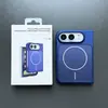 Adequado para iPhone 18 DUO, capa de telefone magnética de vidro dobrável Corning, capa de telefone fosca para Apple 18 DUO