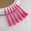 Pinza para el pelo Flequillo pinza para el pelo esponjoso Peinado lateral Pinza de pico de pato Peinado de maquillaje Pinza puntiaguda Pinza de posicionamiento de raíz del pelo