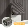 Pegatinas de pared impermeables autoadhesivas 3D al por mayor transfronterizas para renovación de sala de estar, papel tapiz decorativo de pared de fondo, pegatinas de pared imitación celosía