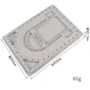 Placa de Diseño para Cuentas Perla Ágata Jade Cuentas de Buda Pulsera Hilo para la Mano Collar Hilo Wenwan Ensartado Almacenamiento de Cuentas Tablero de Medición y Exhibición