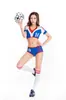 Bebé de Fútbol Atuendo de Animadora Sesión de Fotos Ropa Club Nocturno Europeo y Americano Uniforme de Fútbol Jersey para Mujer Atuendo de Bar Ds