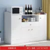Aparador, Armário de Vinho, Armário, Fogão de Cozinha Doméstico Minimalista Moderno, Armário de Chá, Prateleira de Micro-ondas Montada na Parede para Sala de Estar