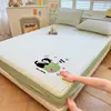 2026 Novo Modelo Classe A Pe Desenho Animado Toalha Bordada Tapete Refrescante Estilo Lençol de Cama