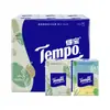 Depot T0142F Papel de Pañuelo Mini Portátil Grueso Flexible Impreso con Aroma a Madera de Manzana 4 Capas 7 Hojas * 12 Paquetes/Bolsa