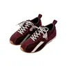 Zapatillas de entrenamiento alemanas vintage para mujer que aumentan la altura, en stock, nuevo modelo verano y otoño 2026, cómodas, ligeras, versátiles, zapatillas casual para correr de suela blanda