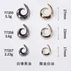 Botones Metálicos para Oreja Cosidos a Mano para Abrigos de Lana, Chaquetas, Trajes, Botones para Ropa Formal, Botones Dorados