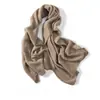 Bufanda Grande de Ganchillo Calada de Punto para Mujer, Nueva Colección Primavera y Otoño 2026, 100% Cachemira Pura, Bufanda Cálida de Gama Alta para Otoño e Invierno