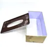 Fábrica de Dongguan Personalizado Grande Lata de Hojalata Extraíble Caja de Pañuelos Rectangular Caja de Regalo de Caramelo