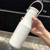 Taza Termo Nueva de Alta Gama Transfronteriza Taza de Agua de Acero Inoxidable Sencilla Portátil con Asa Venta al por Mayor Logotipo Personalizado
