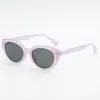 Óculos de Sol Gatinho Clássicos com Armação Preta, Armação Estreita Retrô, Proteção UV, Proteção Solar, Essencial para Viagens Diárias, Versátil para o Dia a Dia