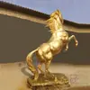 Cavalo galopante de bronze Cavalo de bronze Cavalo Tengkong escultura de cavalo de bronze ornamentos presentes ornamentos de inauguração embalagem transporte entrega na porta