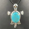 Colgante Broche Doble Uso Tortuga Pequeña Incrustaciones de Cristal Piedra Natural Multicolor Pin Exagerado Moderno Joyería de Comercio Exterior