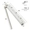 Cerrador de Puerta para Uso Doméstico, Resorte de Retorno Amortiguador Simple, Dispositivo Ligero Fácil de Instalar, Gadget de Cierre con Rebote