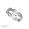 Pulseira de aço inoxidável fundido mais vendida internacionalmente, estilo clássico torcido personalizado com pulseira de aço titânio da moda europeia e americana
