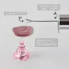 Amo ojo de gato imán cilíndrico clip especial para tienda de uñas en forma de Y imán de súper succión imán de alambre de hierro varilla magnética