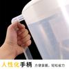 Garrafa de água fria de plástico grosso para atacado resistente a altas temperaturas 5L de grande capacidade balde para manter a água fria chaleira de chá resistente ao calor suco