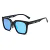 Gafas de Sol Transfronterizas de Nuevo Estilo Europeas y Americanas con Diseño de Varilla de Alta Gama, Gafas de Sol para Hombres de Negocios, Protección UV, Protección Solar, Gafas para Mujer