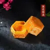 Caixa de Embalagem, Caixa Brocada Hexagonal, Caixa de Remédios Bezoar, Caixa de Presente, Caixa Vazia Secreta, Caixa de Remédios