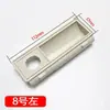 Manija de archivador de hojalata manija de gabinete de documentos manija de aleación de aluminio manija de plástico tirador de cajón de casillero de acero accesorios