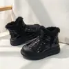 Algodón de nieve tallas 22-26 algodón grande zapatos deportivos para niños zapatos para niños suela suave zapatos para caminar de bebé botas de nieve para niños