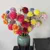 Flor de Cordyceps Artificial, Flor de Seda, Arreglo para Piso de Salón de Bodas Hotel, Montaje de Escena Decorativa, Venta al por Mayor de Arreglos Florales
