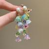 Muguetes delirantes ~ súper temperamento de hada primavera y verano color dopamina aretes de lirios del valle aretes de vacaciones en la playa para mujer