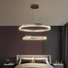 Lámpara de araña para sala de estar, comedor, dormitorio, ambiente moderno y simple para el hogar, lámparas creativas escandinavas de lujo accesible, nuevo estilo 2025