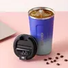 Taza de Café de Acero Inoxidable al Vacío 304 Segunda Generación Cóncava y Convexa Taza Térmica Portátil para Coche de Alto Valor Taza de Agua Venta Directa de Fábrica