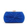 Nuevo Bolso Elegante de Lazo para Cena Moda Fiesta Clutch Combinable para Mujer Exquisito Vestido Vestido de Noche Bolso Pequeño
