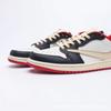 Putian aj1 Hiroshi Fujiwara Triple Junta Conjunta Rayo Espina Hombres Samurai Negro Mujeres Blanco y Negro Panda Verde Oliva Zapatillas de Baloncesto