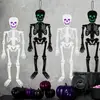 Decoração de Halloween Nova Transfronteiriça, Enfeites Pendurados de Esqueleto, Decorações Penduradas para Festa de Halloween Casa Assombrada