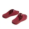 2026 Modelo Nuevo de Pantuflas Mejorado Soporte de Arco de EVA Antideslizantes Pantuflas para el Hogar de Interior Silenciosas de Punta Abierta Pantuflas para Mujer