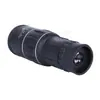 Monocular de Doble Enfoque Portátil Telescopio Óptico de Alta Definición y Gran Apertura Alcance para Observación de Aves Telescopio Exterior Infantil 16X52