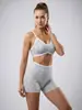 Sutiã de Yoga Transfronteiriço Nova Estampa de Leopardo Color Blocking à Prova de Choque Camiseta Regata Colete Esportivo Costas Bonitas ao Ar Livre Roupa Íntima Fitness