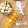Molde para Bolinho de Arroz Ferramenta Doméstica para Suplemento Alimentar Agitador Artefato para Fazer Bolinho de Arroz Infantil Alimentação e Alimentação de Bebês