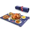 Esterilla Calentadora de Silicona Plegable para Alimentos, Base Aislante para Alimentos del Hogar, Ajuste de Temperatura Multinivel, Exclusivo para Ventas Transfronterizas, 38x60cm