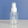 Botella de esencia PET de 25ml 35ml 50ml 60ml botella de esencia botella de plástico para cosméticos botella con gotero