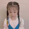Corda de Cabelo Trançado Colorida Corda de Cabelo Trançado Colorida Infantil Tranças Femininas Corda de Cabelo Trançado Sujo Cinto de Cabelo Trançado Corda de Cabelo Trançado Sujo de Sete Cores