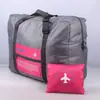 Bolsa de Almacenamiento Plegable para Viaje de Nailon Impermeable Estilo Coreano Gran Capacidad Bolsa para Carrito de Avión Portátil al por Mayor