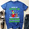 Camiseta de manga corta para Navidad Comercio Exterior deseo Monstruo de Navidad Europeo y Americano Monstruo de piel verde Estampado del Grinch Camiseta de manga corta
