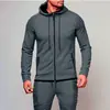 Novo Cardigan Casual Masculino para Esportes ao Ar Livre Cor Sólida