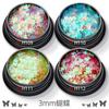 Venta al por mayor de lentejuelas para uñas de mariposa de 3 mm con formas especiales, purpurina fina en polvo de resina epoxi PET, decoraciones mixtas para bricolaje
