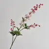 Flores Artificiais de Delfínio para Buquês de Sala de Estar, Decorações de Casamento e Hotel, Decoração de Casa e Adereços de Fotografia