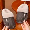 Tênis de algodão combinando pai e filho, chinelos de algodão para casal de família, homens, mulheres, crianças, superfície de couro à prova d'água, tênis de algodão infantil, Dropshipping
