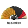 Abanico de Tai Chi del Mismo Estilo de Wang Xiaopo, Abanico Sonoro, Abanico de Kung Fu Tricolor, Abanico de Baile Doble Cara Alma China, Abanico Degradado
