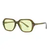 Gafas de Sol de Moda con Montura Grande, Estilo Lluvia Transfronteriza, Cuadradas, para Hombres y Mujeres, Esenciales de Aspecto Natural, Gafas de Sol para Sombrear al Aire Libre