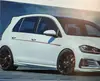 Adecuado para VolkswAgen polo Golf vw UP Pegatinas para Coche Línea de Cintura Modificada Pegatinas Personalizadas A1009