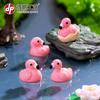 Adornos de micropaisajismo, lindos flamencos, artesanías de resina, jardinería, paisajismo, decoraciones DIY, accesorios, nuevos productos transfronterizos