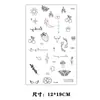 Artículos Populares Transfronterizos, Varios Tatuajes Pequeños de Dedos Estilo Ins, Pegatinas de Tatuaje Temporales Desechables, Pegatinas de Tatuaje Impermeables y de Larga Duración en Stock